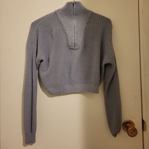 Crop sweater